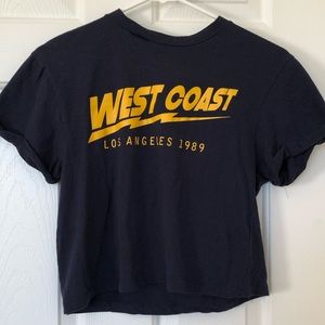West Coast Crop top
